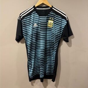 Adidas Argentina National Team 2017/2018 Pre-Match Training Jersey